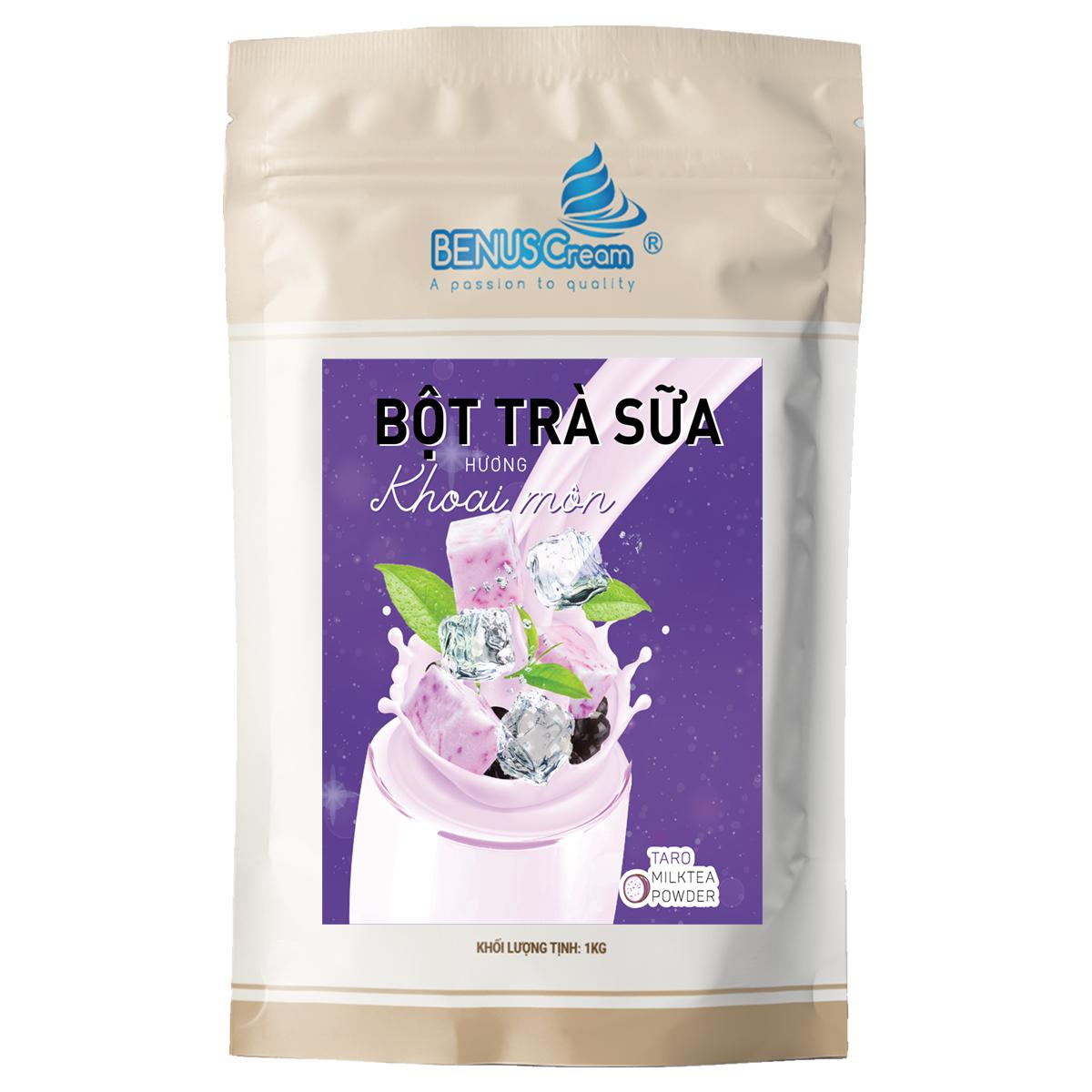 BỘT TRÀ SỮA HÒA TAN BENUSCream - Túi 1kg