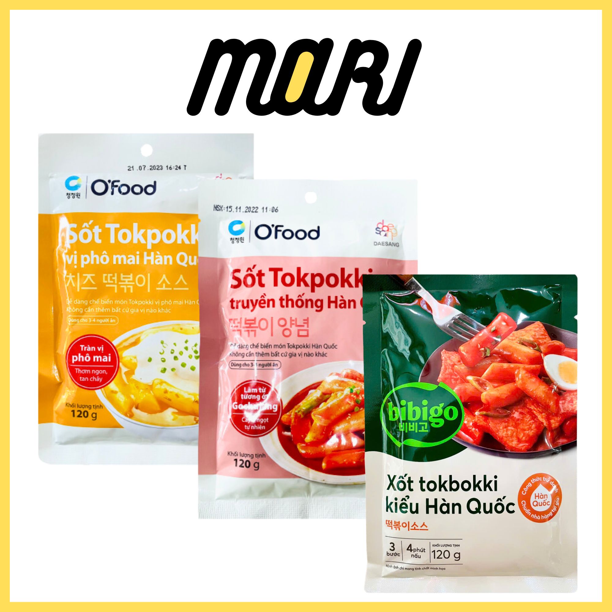 Sốt nấu tokbokki Hàn Quốc