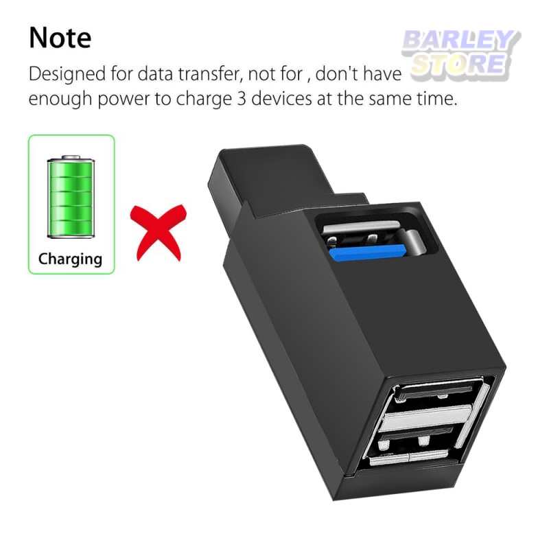 【Barley】Đầu chuyển đổi 3 cổng USB 3.02.0 tốc độ cao