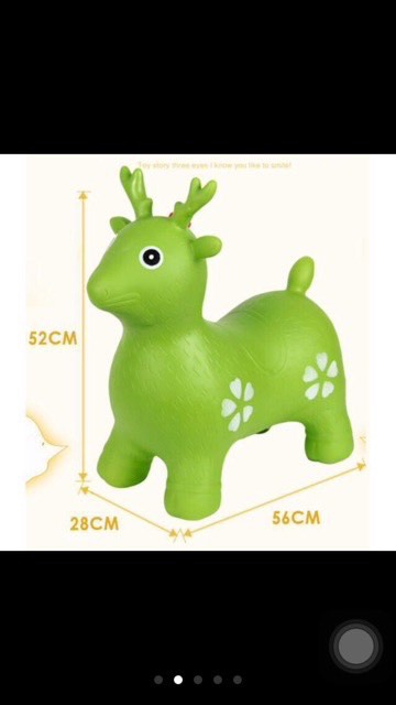 Thú nhún hình tuần lộc cho bé