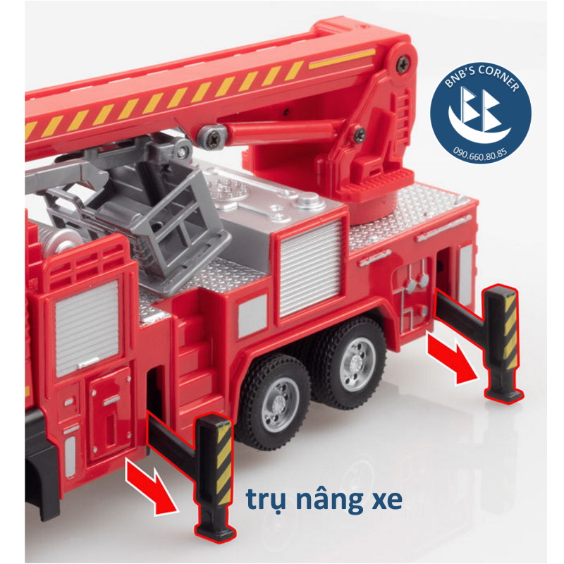 [BNB's Corner] Xe mô hình cứu hỏa tỉ lệ 1:32 hãng TY Model