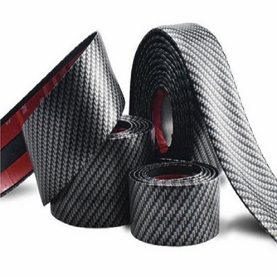 Cuộn nẹp cao su vân Carbon 5D dán chống trầy cốp xe, bậc bước chân Ô tô, xe hơi đa năng