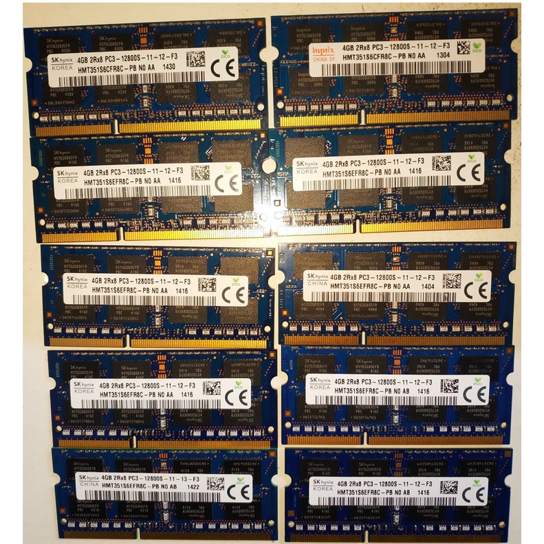 Ram tháo máy DDR3 4G Bus 1600