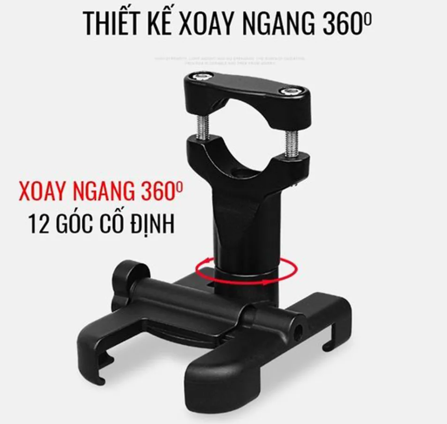 Giá đỡ điện thoại chống nước cho xe đạp, xe máy