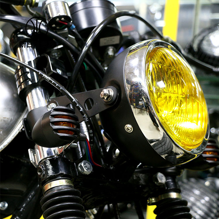 Gáo đèn pha độ cafe tracker gd110 yb125 husky125 gz125 win100 honda 67