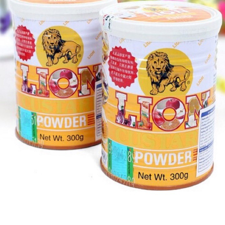 BỘT SƯ TỬ/ BỘT TRỨNG SỮA LION CUSTARD HÀNG NHẬP CHUẨN 100% (300g)