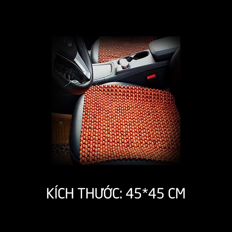 [HCM]Miếng đệm lót ghế hạt gỗ 45cm x 45cm