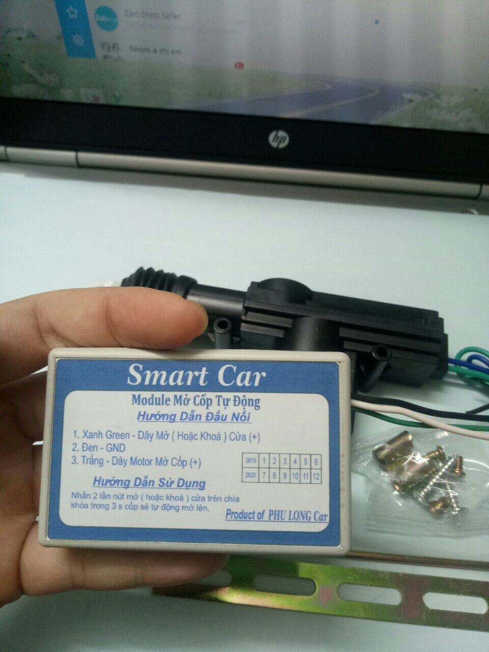 Module mở cốp tất cả các dòng xe tặng kèm chuột cửa