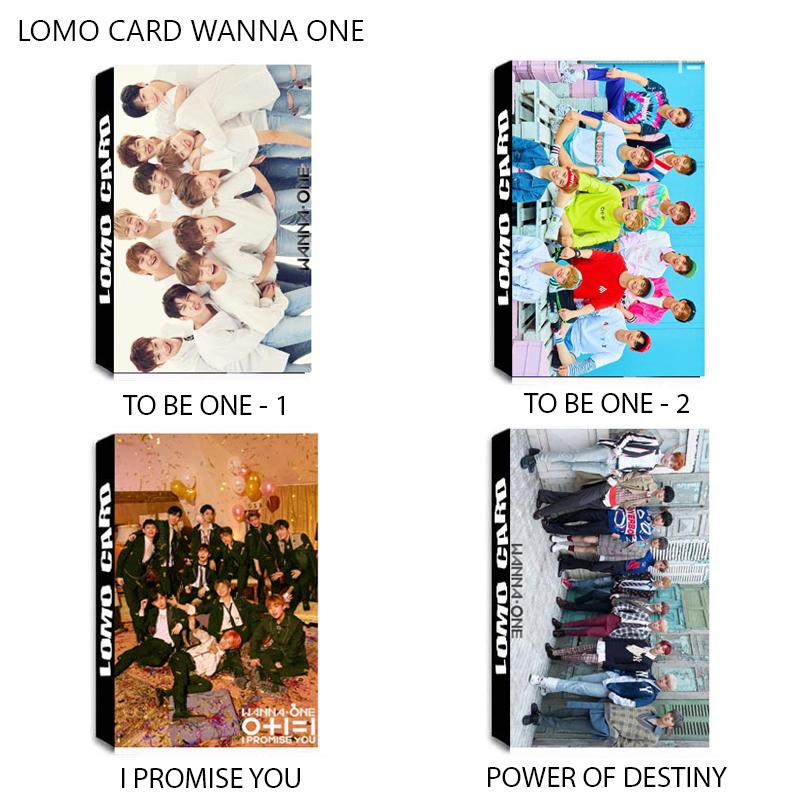 Lomo card Wanna One album update