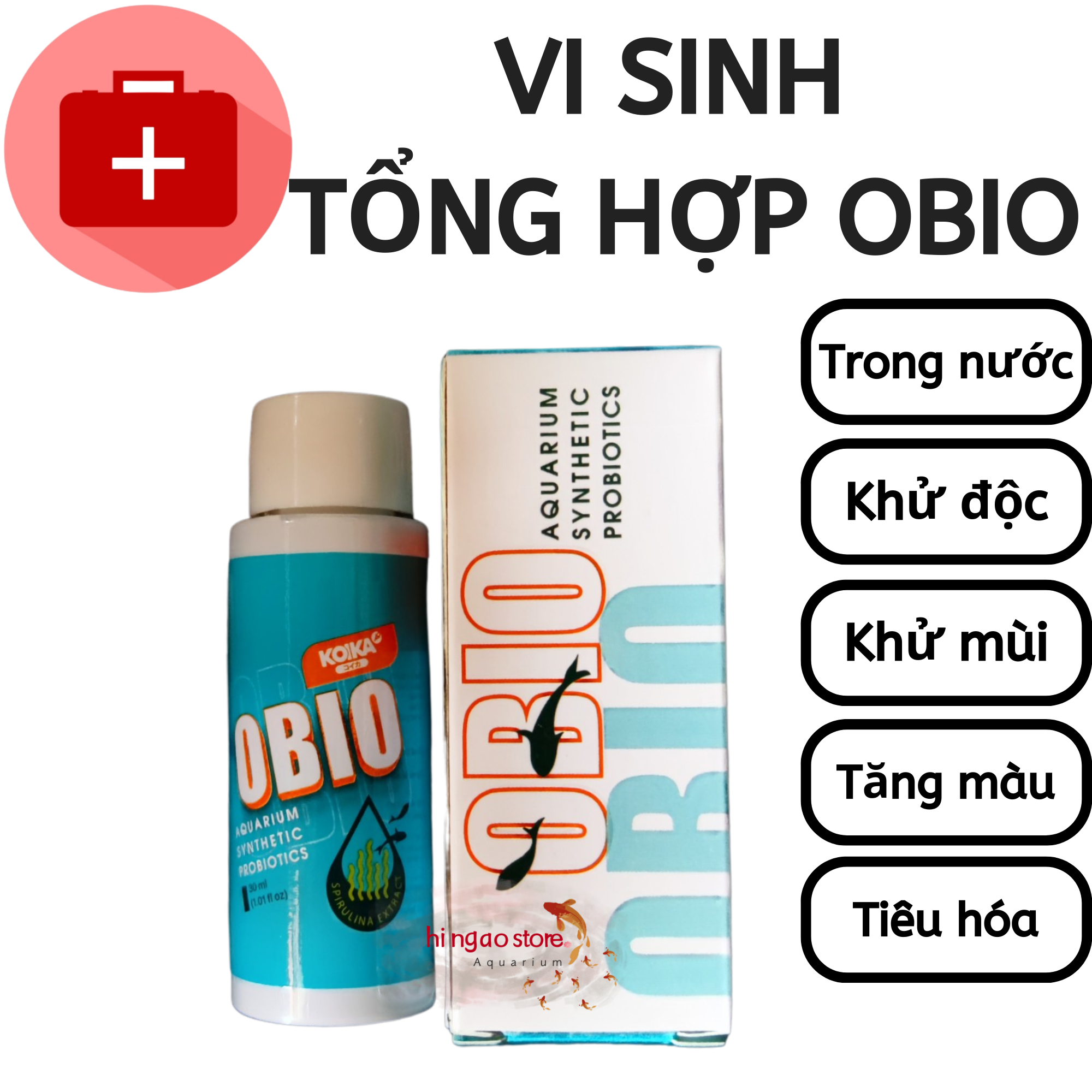 Solution reduced-raise pH koika and the product of koika fish healthy water in | hingaostore.