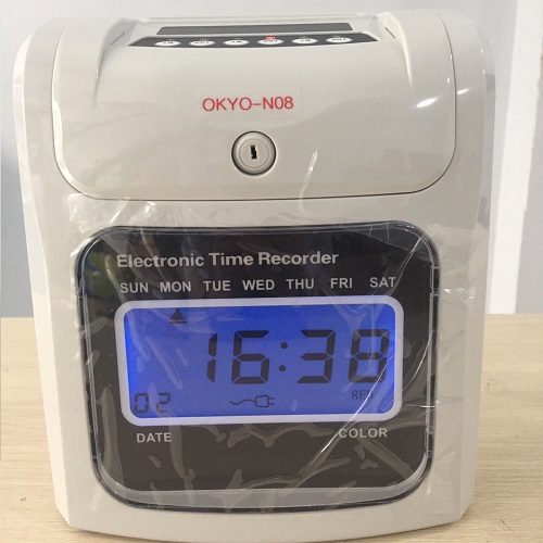 Máy chấm công thẻ giấy OKYO - N08
