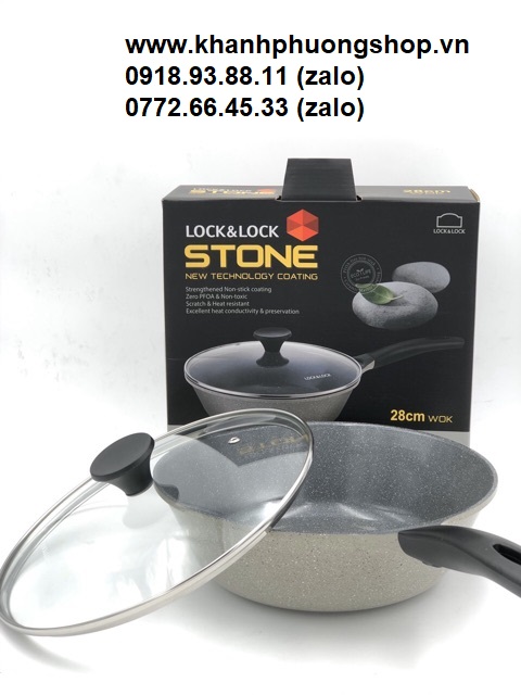 chảo stone lock&lock - chảo stone