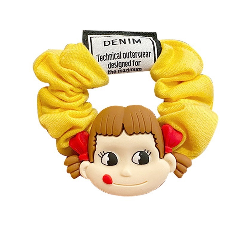Hair ties, elastic bands, hair ties, latest Korean style animation 2023,KUBSHOP, cute hair accessories, mane, hairbands, high quality, beautiful, durable. Simple but luxurious.