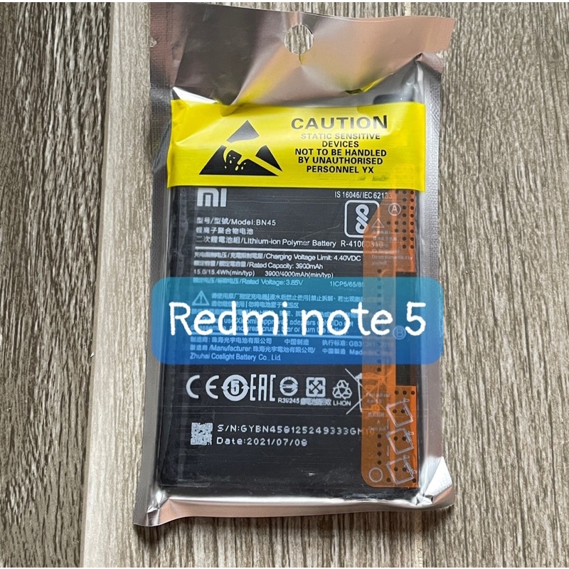 Pin điện thoại Xiaomi redmi Note 5 / Note 5 Pro ( BN45) /BN48
