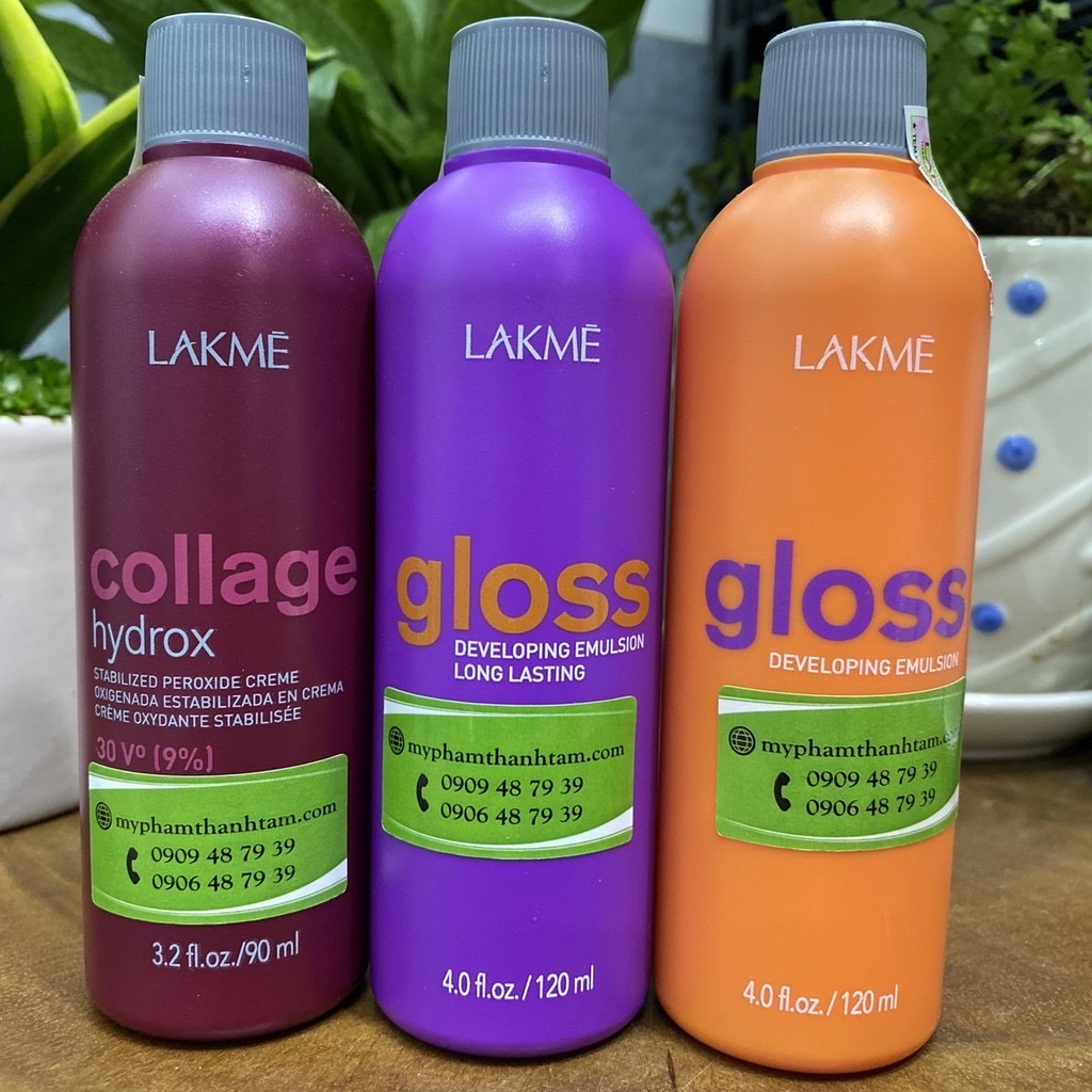 [HCM]Oxy trợ nhuộm Gloss Lakme 120ml