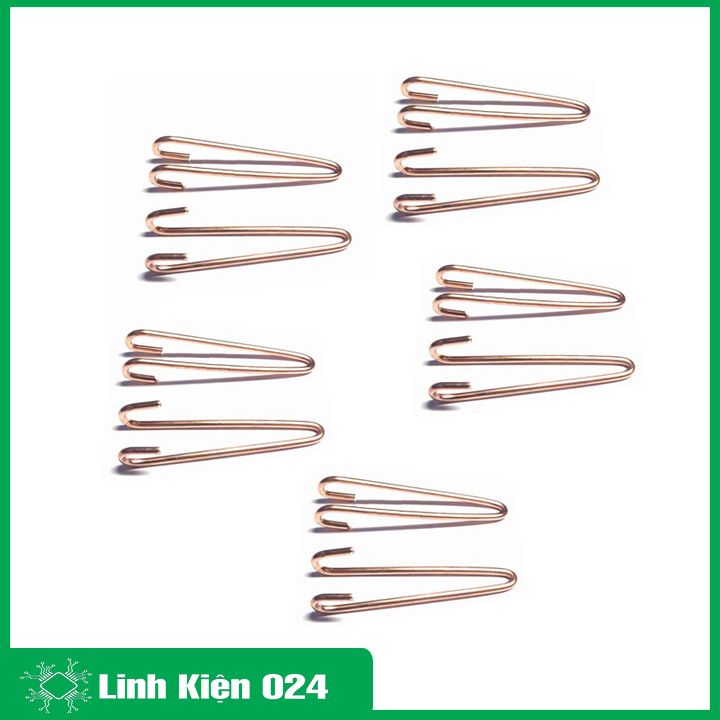 Bộ 10 Mũi hàn xung đồng thay thế đầu máy hàn