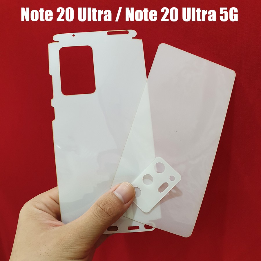 Bộ ppf chống xước galaxy note 20 ultra - note 20 ultra 5g