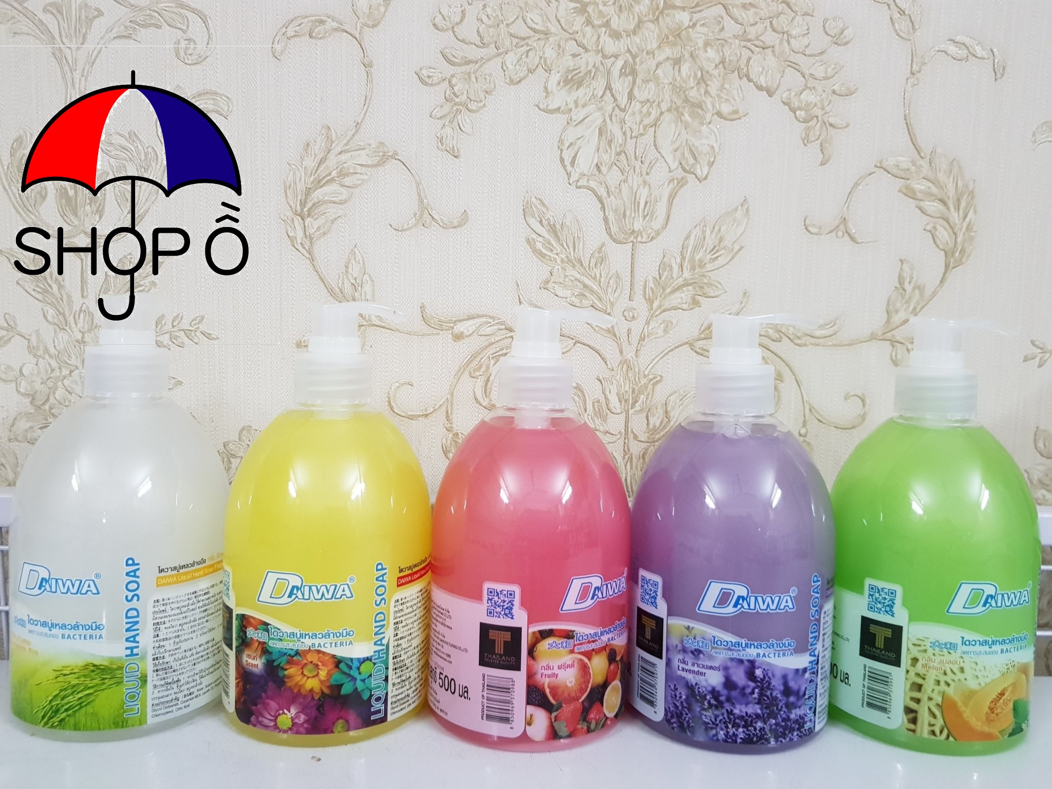 [HCM]Combo 2 chai nước rửa tay diệt khuẩn Daiwa Thái 500ml