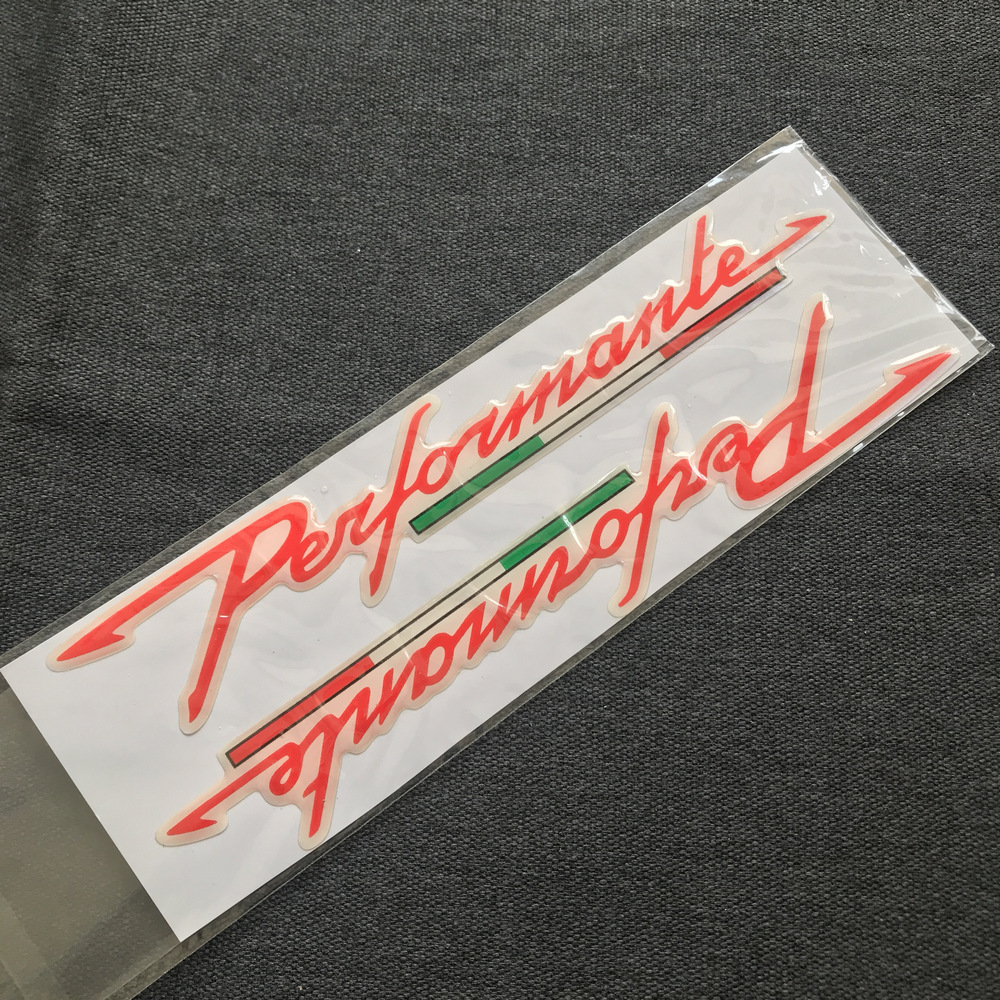 [HCM]TEM CHỮ PERFORMANTE TRANG TRÍ CÁC LOẠI XE ĐỦ MÀU