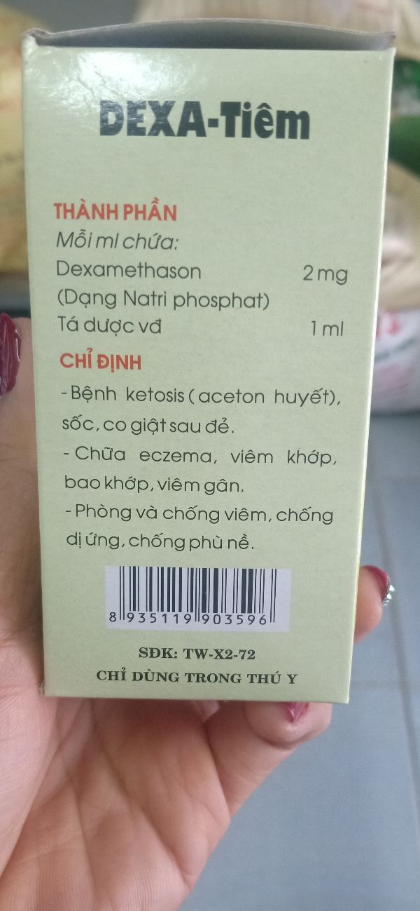 Dexa Tiêm 100ml Kháng Viêm, Chống Dị Ứng, Phù Nề