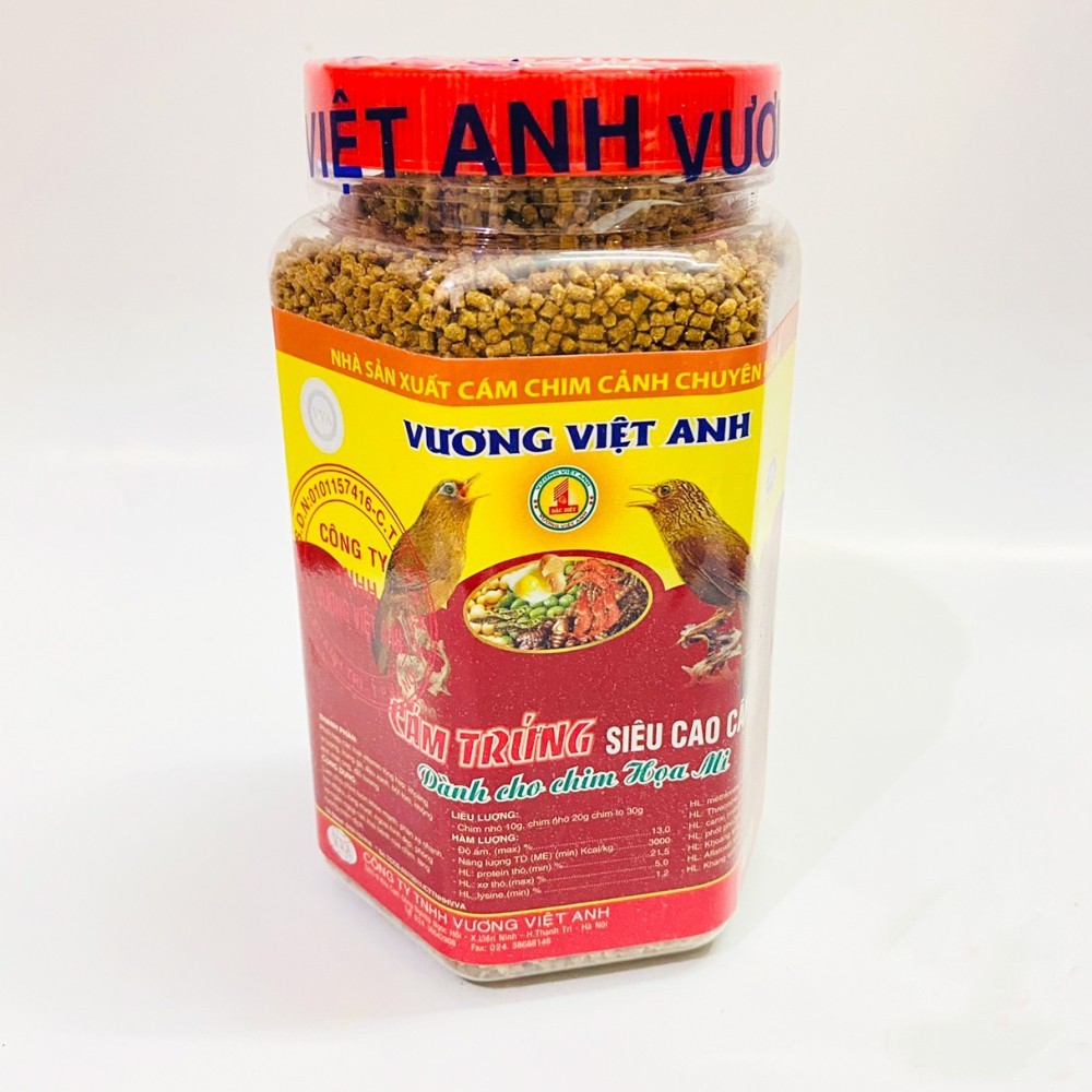 Cám chim họa mi Vương Việt Anh cao cấp 300g - Cám mi Vương Việt Anh giá rẻ đóng hộp