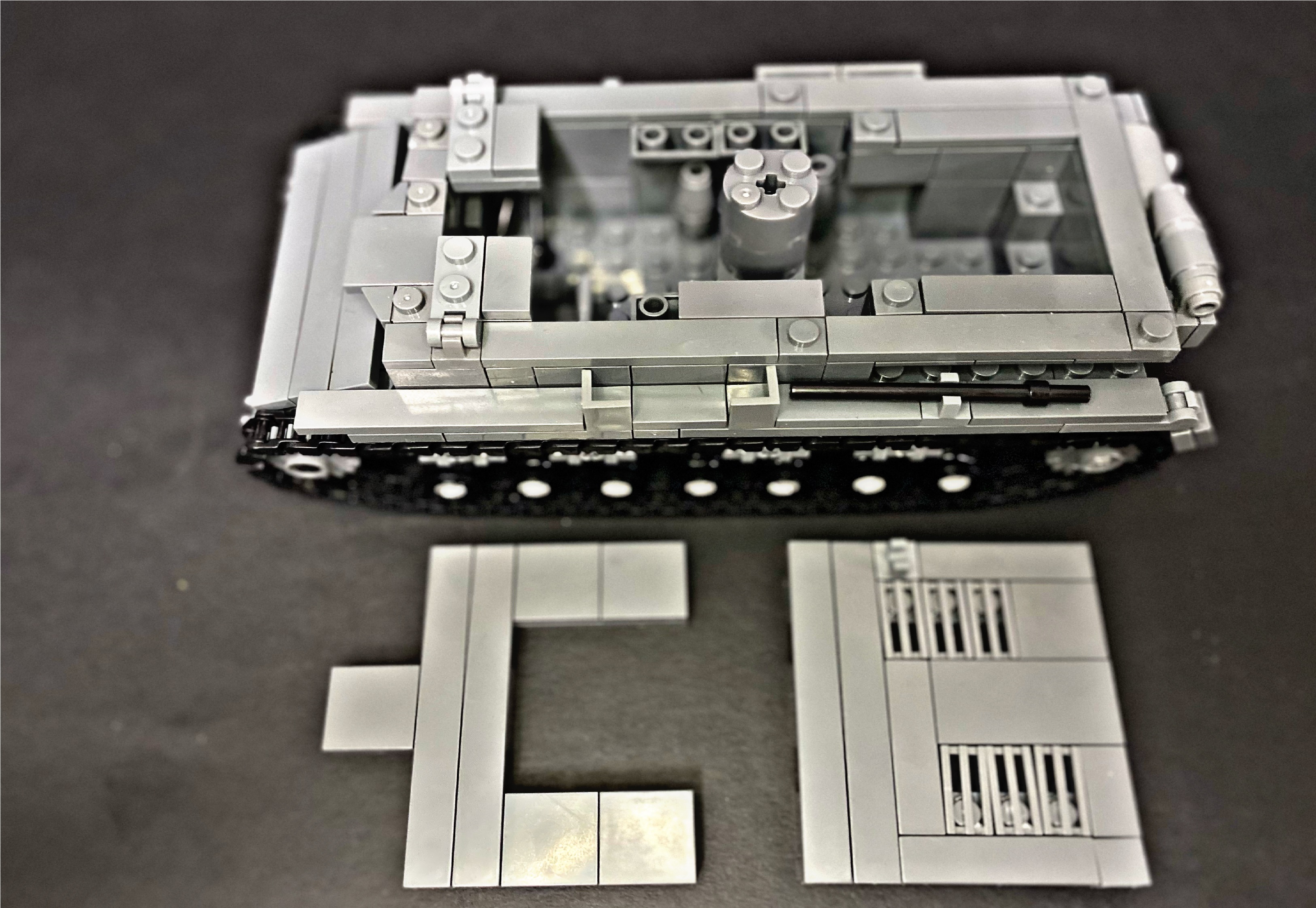 Le Go Đồ Chơi Lắp Ráp Moc Xe Tank Panzer 4 Ausf W2