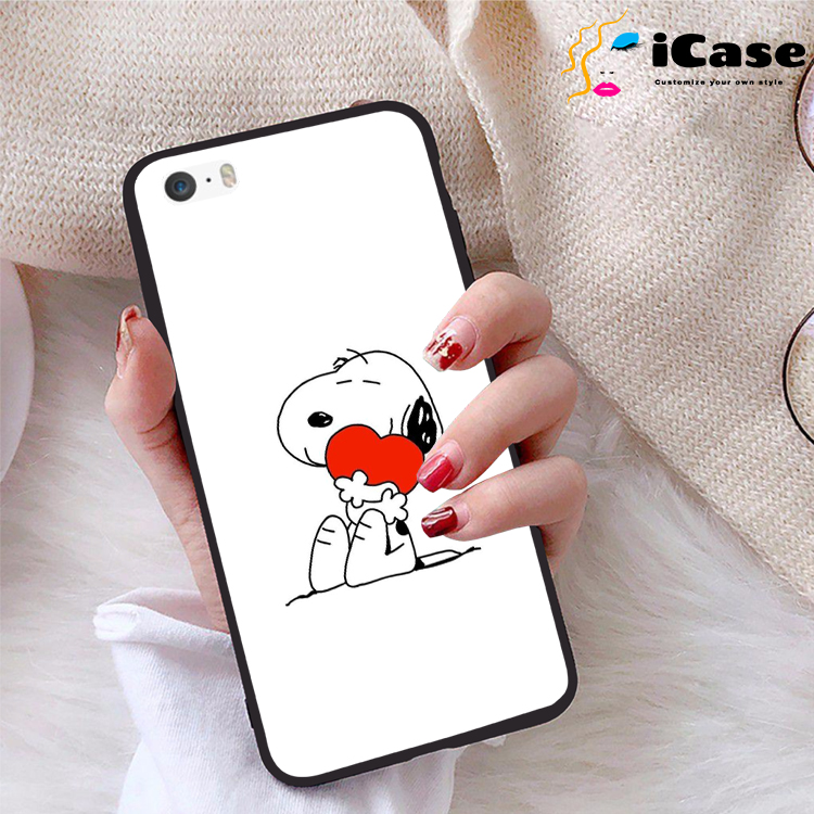 Ốp lưng iPhone 5 viền dẻo TPU BST Snopy