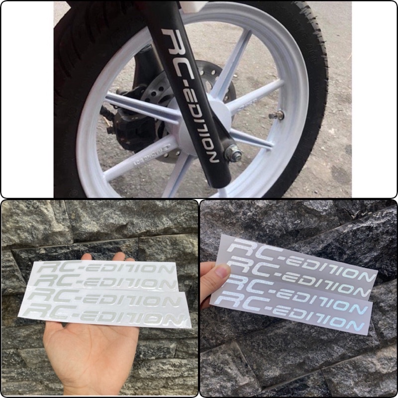 Tem dán phản quang rc edition dán phuộc - mạnh tú shop