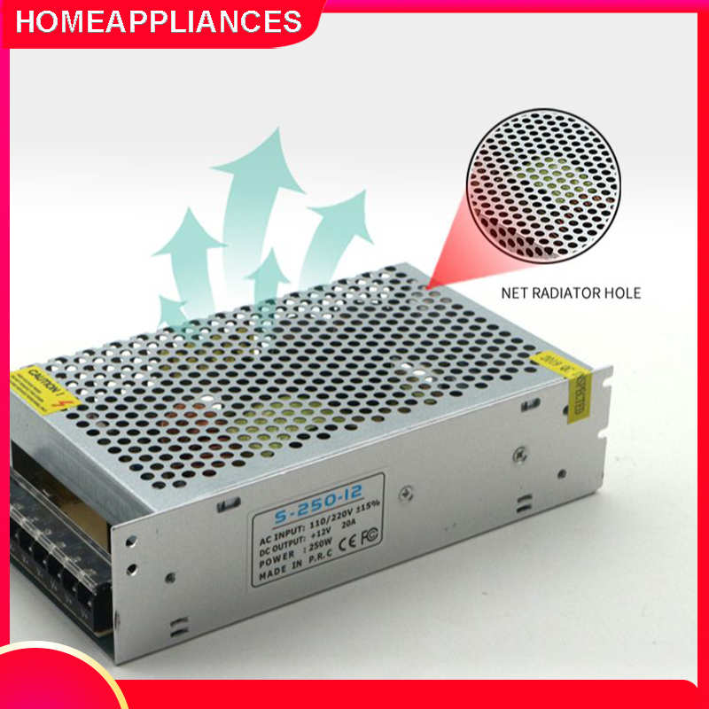 Nguồn tổ ong, nguồn 12v/5v/24v - 60a/50a/30anguồn dùng cho camera, ip20 led power supply， 220v đến 5v dc chuyển đổi nguồn điện