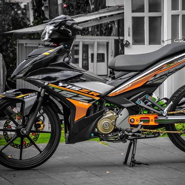 [ QUÍ KHÁCH VUI LÒNG MANG TEM RA TIỆM CHO THỢ DÁN] TEM RỜI exciter 150 Y15 Zr vàng đen mới