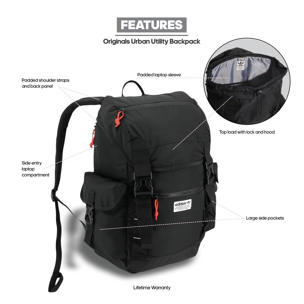 [HCM][Miễn Phí Vận Chuyển] Balo Adidas Urban Utility Backpack