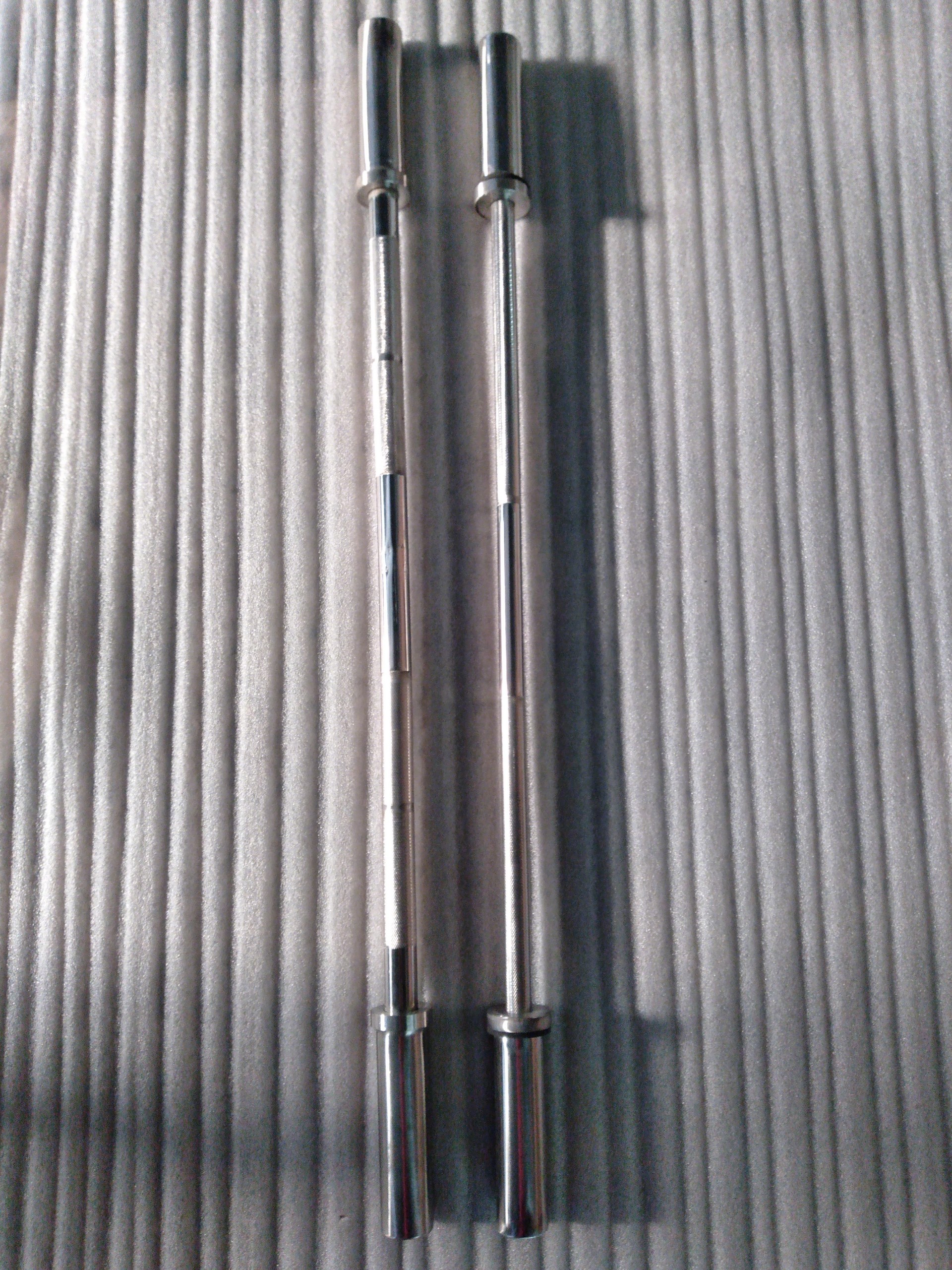 Thanh đòn tạ 2,2m inox phi 50 (tặng bộ khóa đòn tạ ABs xịn xò - hàng loại 1)