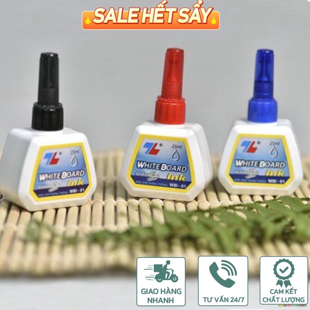 Mực bút viết bảng trắng xóa được