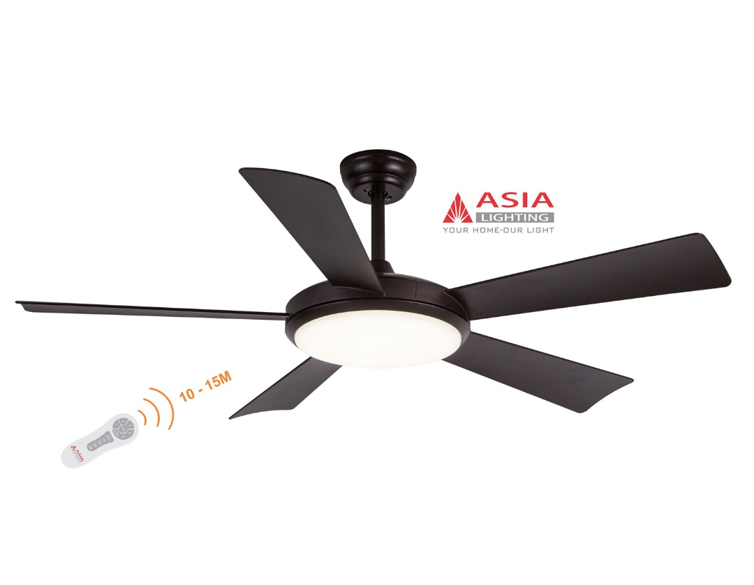 Quạt trần Dèn cao cấp Asia -QT01
