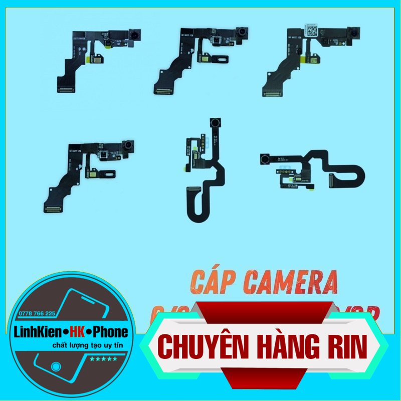 Cáp Camera trước 6G/6S/6plus/6splus/7plus/8plus rin bóc máy