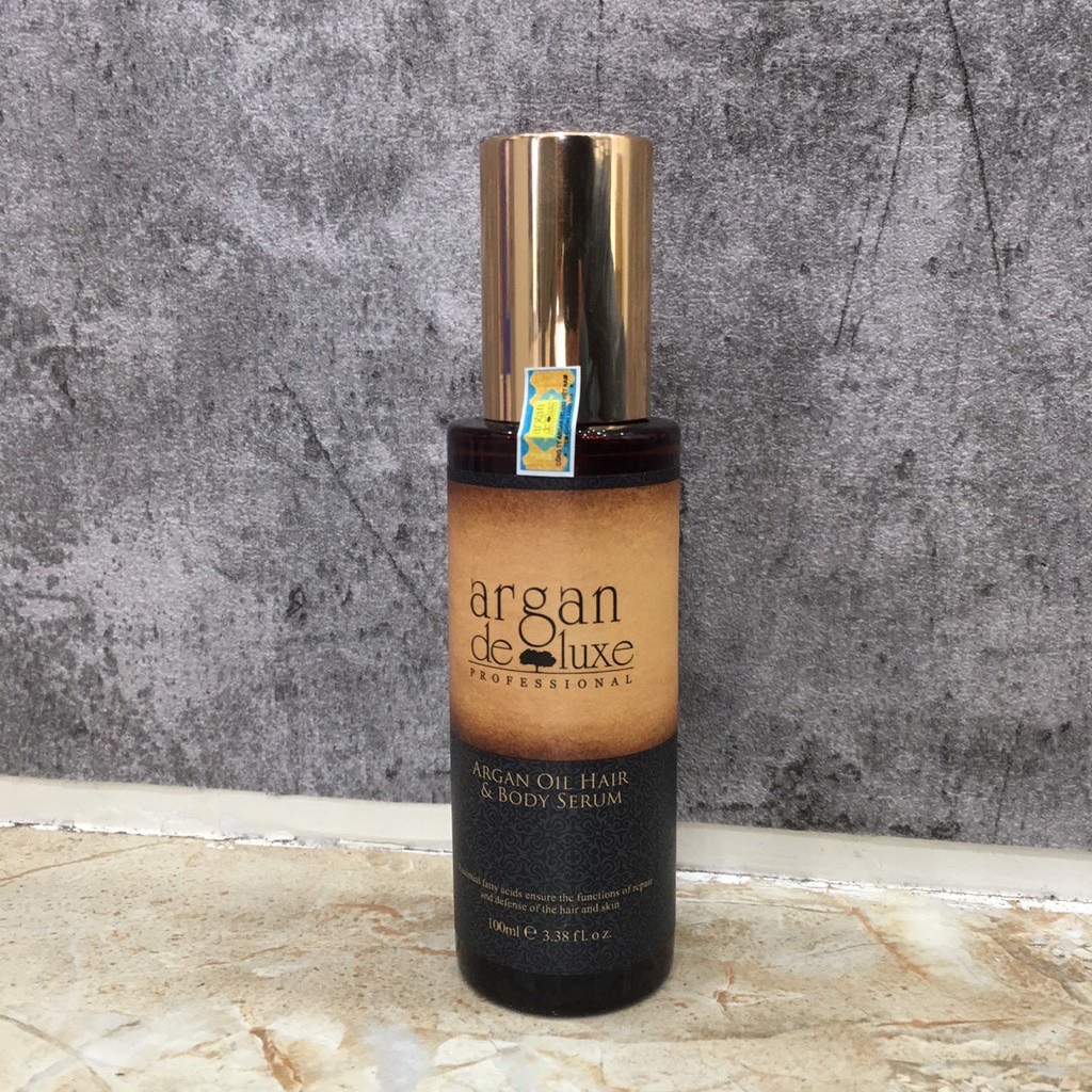 Tinh Dầu Phục Hồi Tóc Hư Tổn ARGAN DELUXE 100ml