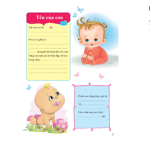 sách - A first five-year diary - Nhật Ký 5 năm đầu đời của bé