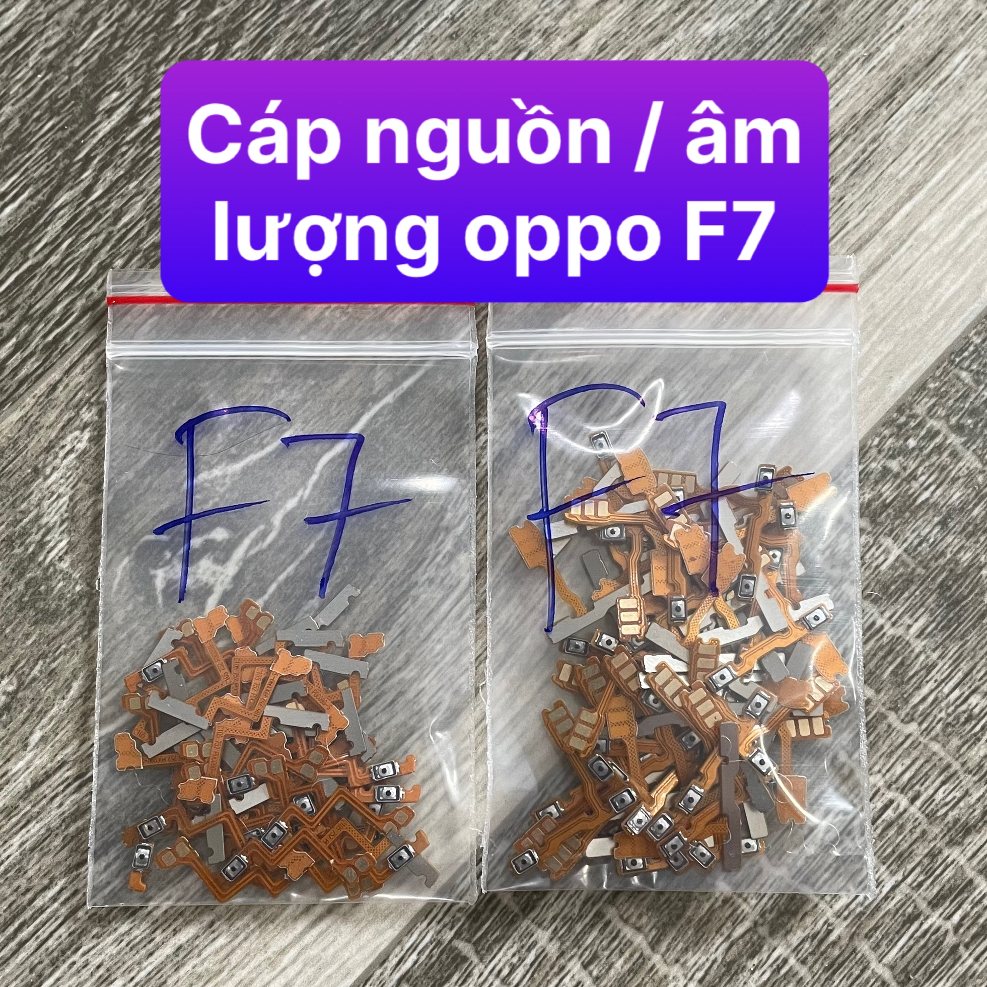 Cáp nguồn / cáp âm lượng oppo F7