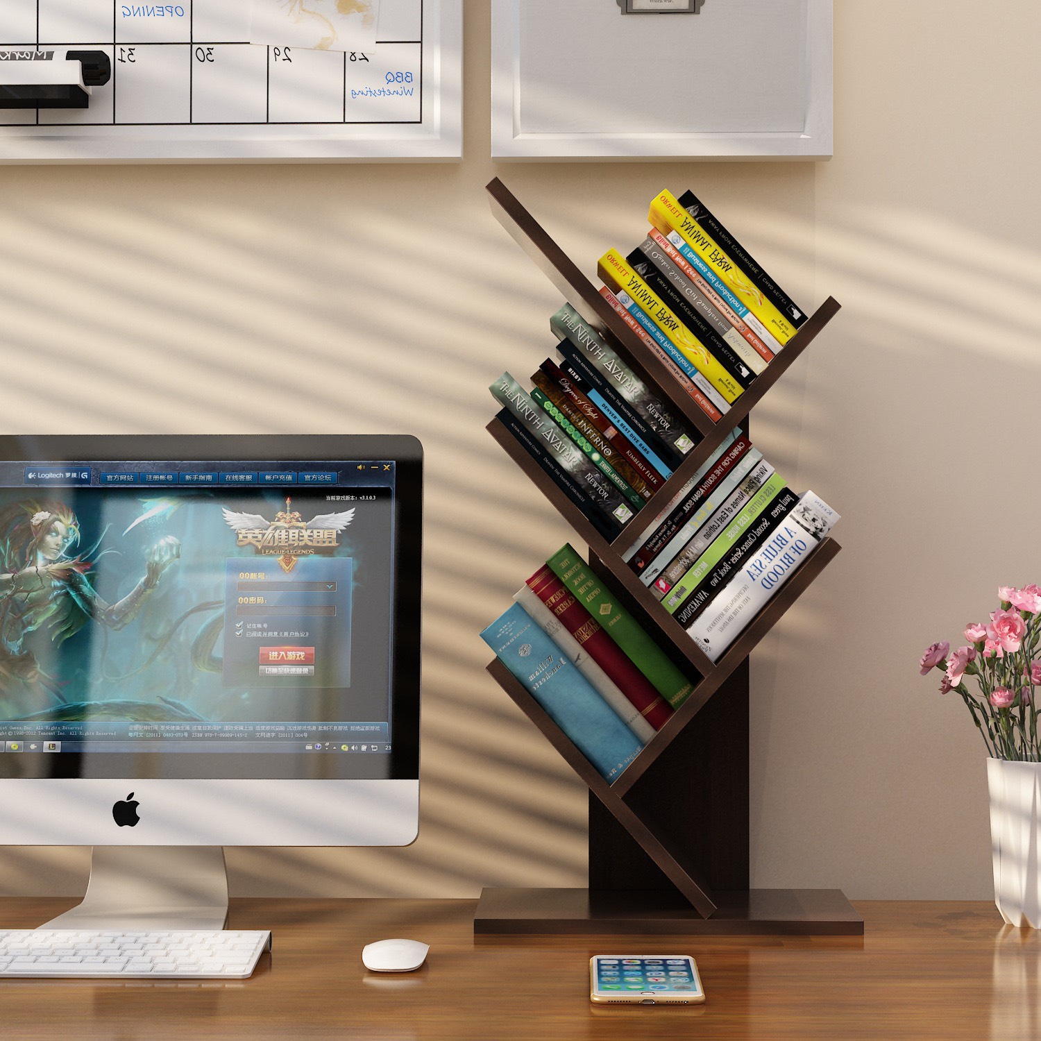 [VOUCHER FREESHIP 50K] Tâm House Giá sách đứng, kệ sách đa năng mẫu mới - K23