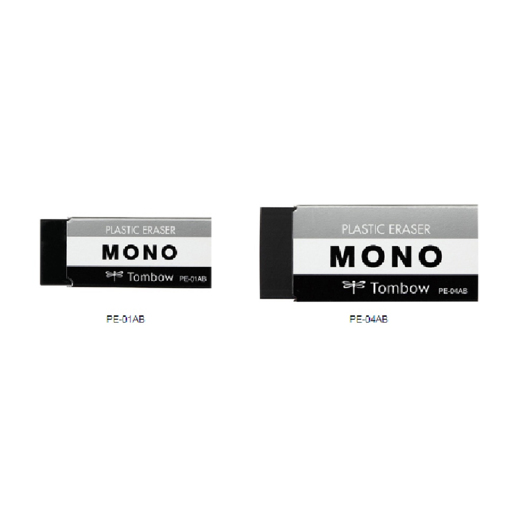 Gôm tẩy Tombow MONO PE-01AB màu đen