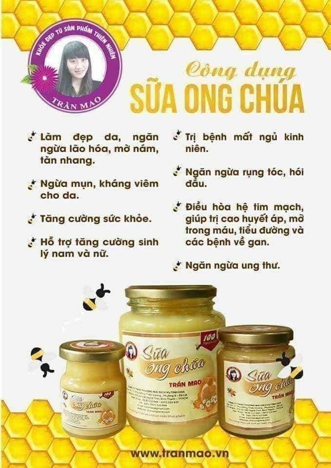 SỮA ONG CHÚA TƯƠI TRẦN MAO 100gr