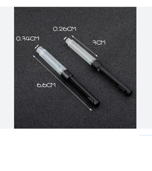 Piston Bơm mực thay thế cho bút máy 3.4mm và 2.6mm