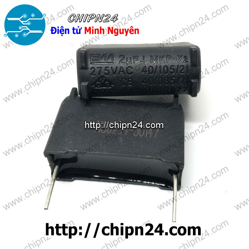 Tụ bếp từ đứng 2uf 400v