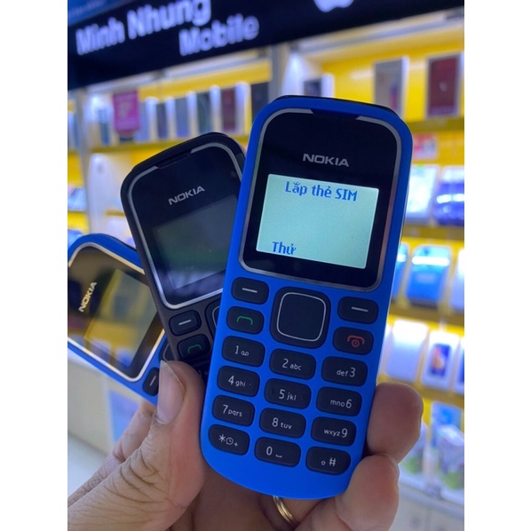 ĐIỆN THOẠI NOKIA 1280 KÈM PIN VÀ SẠC (XANH DƯƠNG)