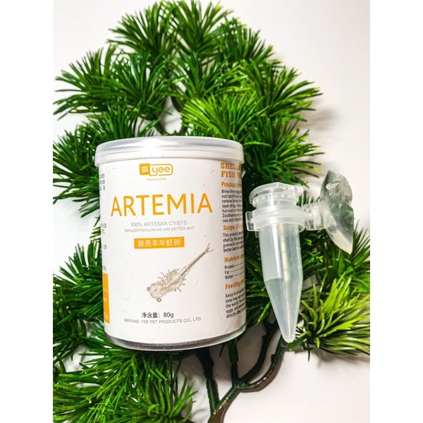 Artemia tách vỏ sấy khô YEE ( Hộp 80g )