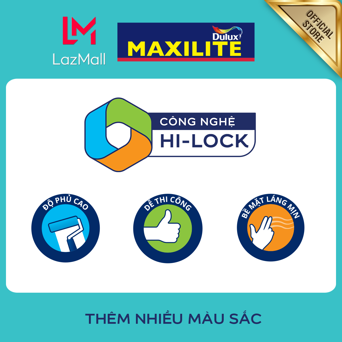 Sơn nội thất - Trung cấp - Maxilite Hi-Cover 5L