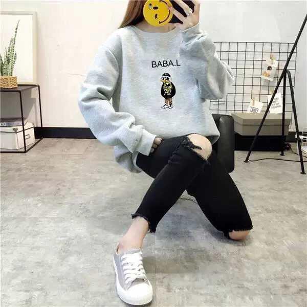 áo khoác hoodei in vịt  BABA siêu chất 2019