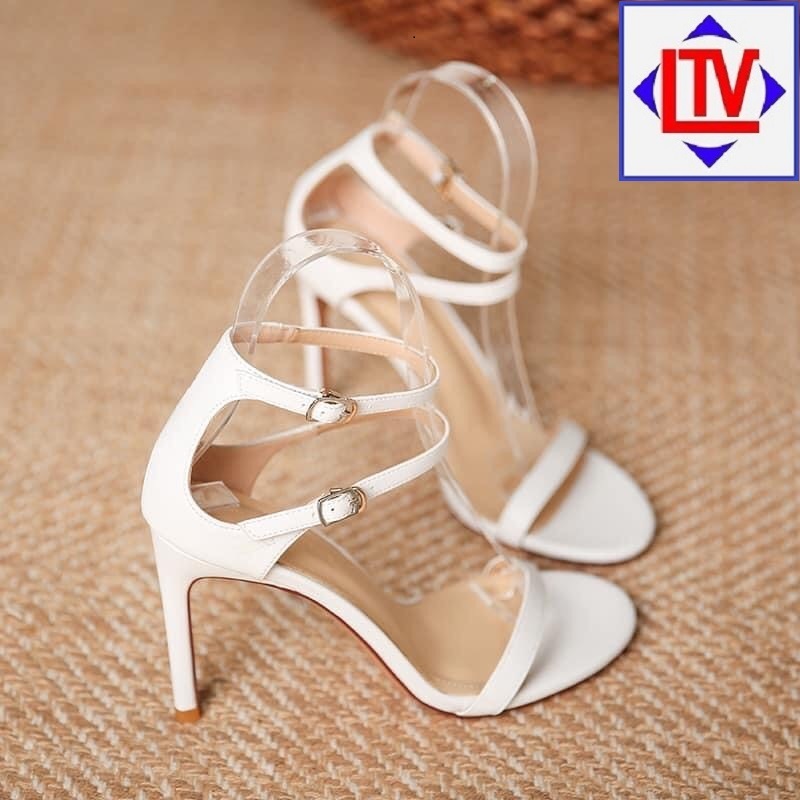 giầy sandal nữ cao gót 9p bót gót siêu xinh