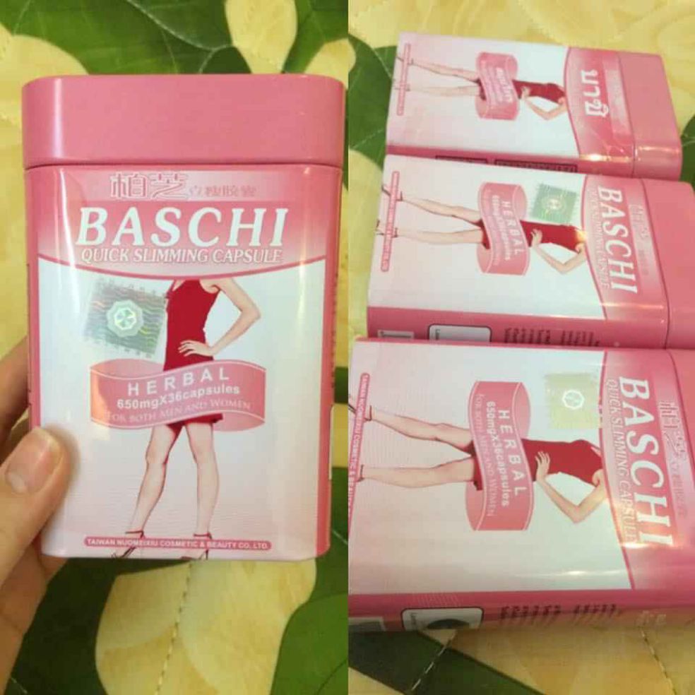 Viên Uống Giảm Cân Baschi Hồng