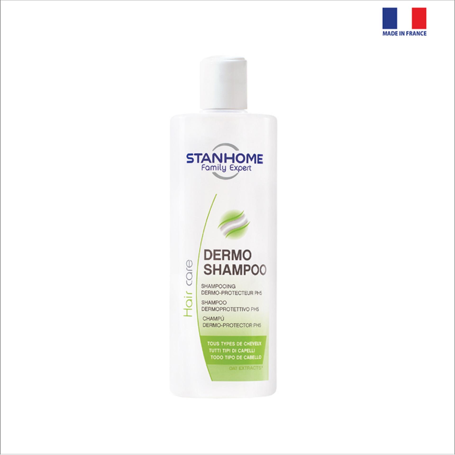 DERMO SHAMPOO STANHOME - Dầu gội không xà phòng PH5 400ml tốt nhất